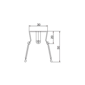 Retentor para Válvula TR#2-1-12 Compatível com soquete VT8-PT-2 - Belton