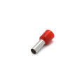 Terminal Tubular Ilhós Isolado 6 AWG 16mm² Vermelho - ES16000-1 - Eletro Service