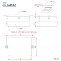 Caixa Plástica PBT-075 - Patola